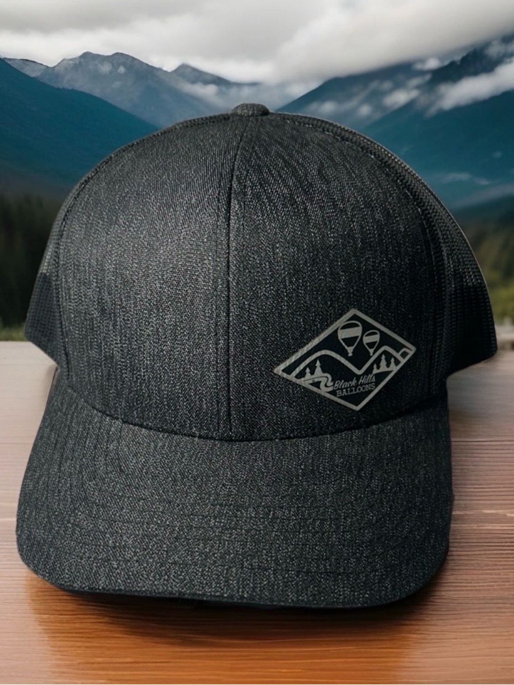 Black Hills Balloons Gray /Black Cap One Size by Pacific Head Gear